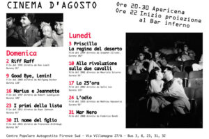 Cinema agosto