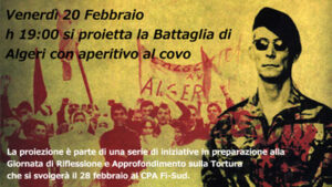 proiezione algeri