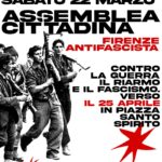 Assemblea cittadina della Firenze Antifascista