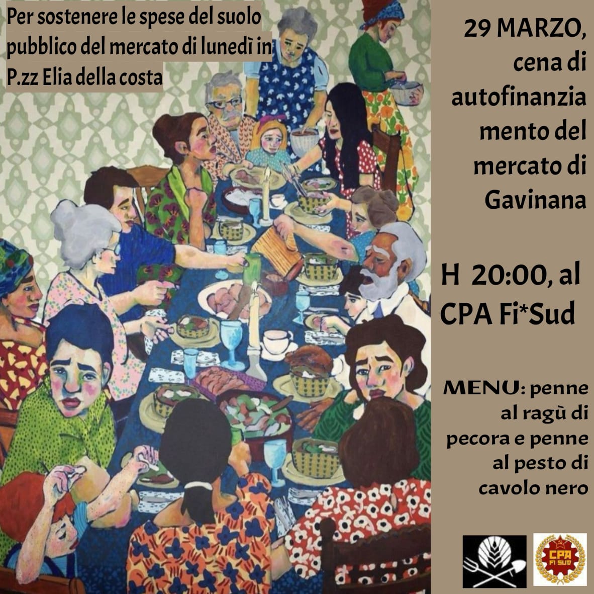 Cena del mercato di Gavinana