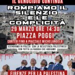 Il 29 Marzo in piazza per la Palestina