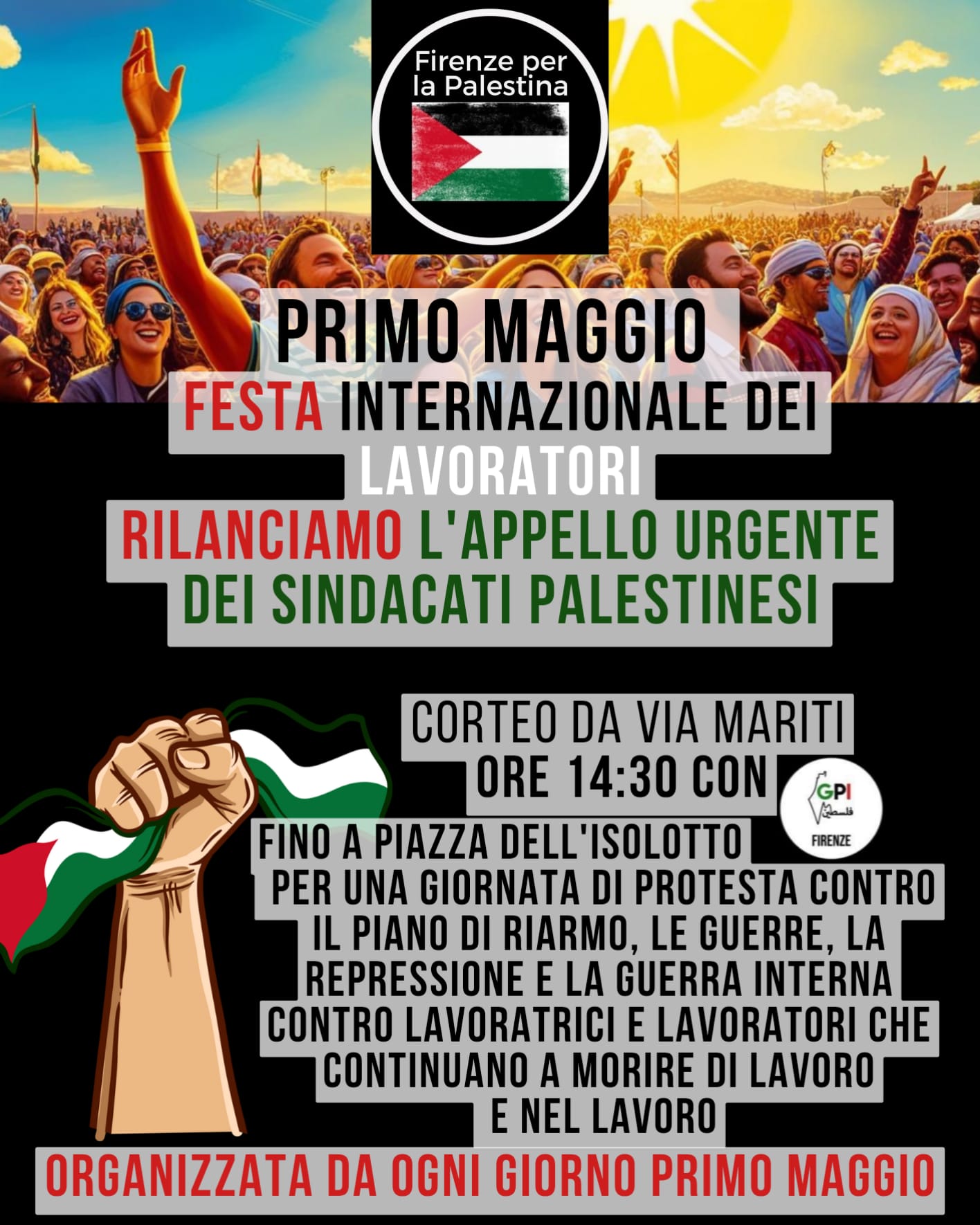Corteo 1º Maggio 2025