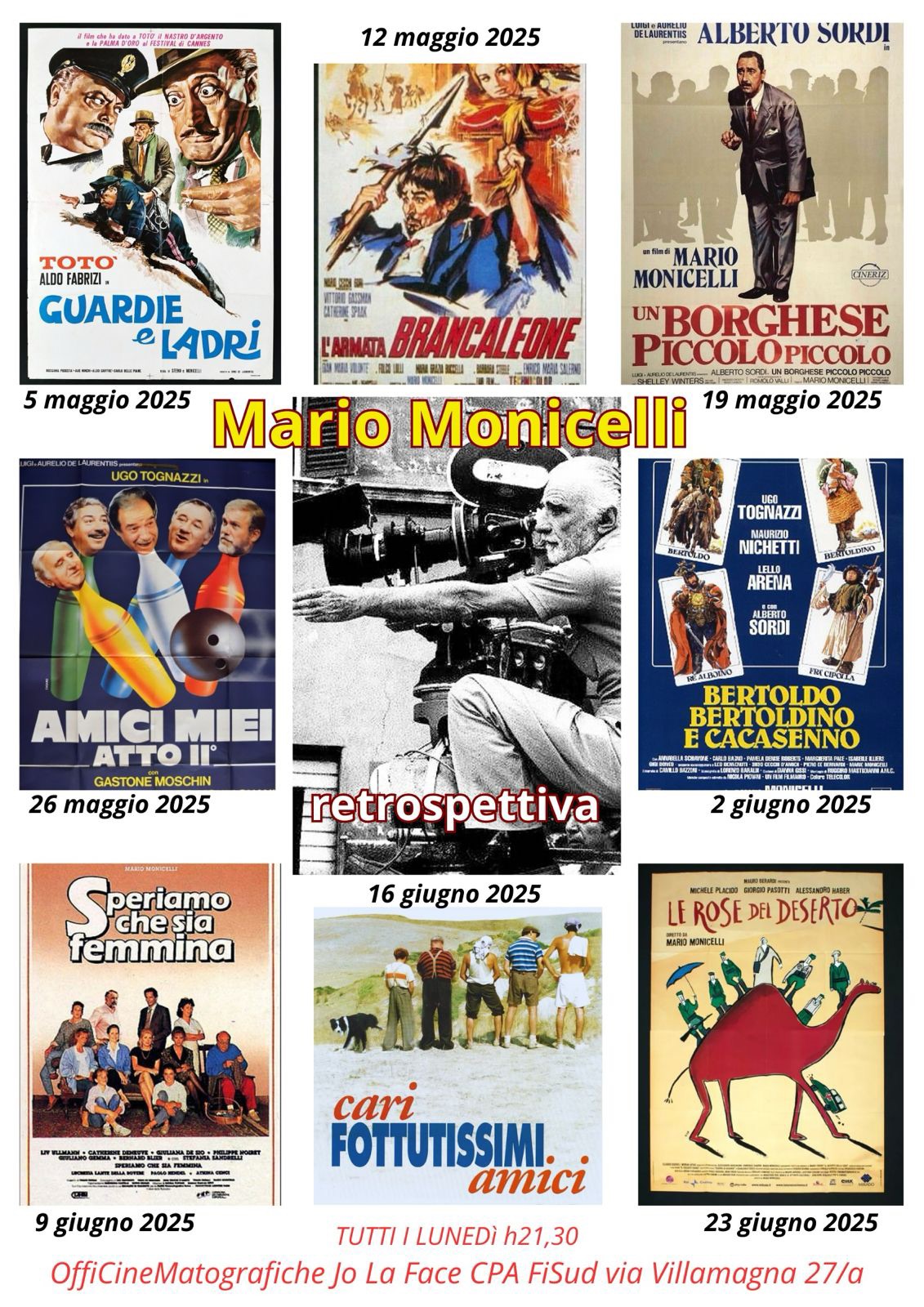 Mario Monicelli: Retrospettiva