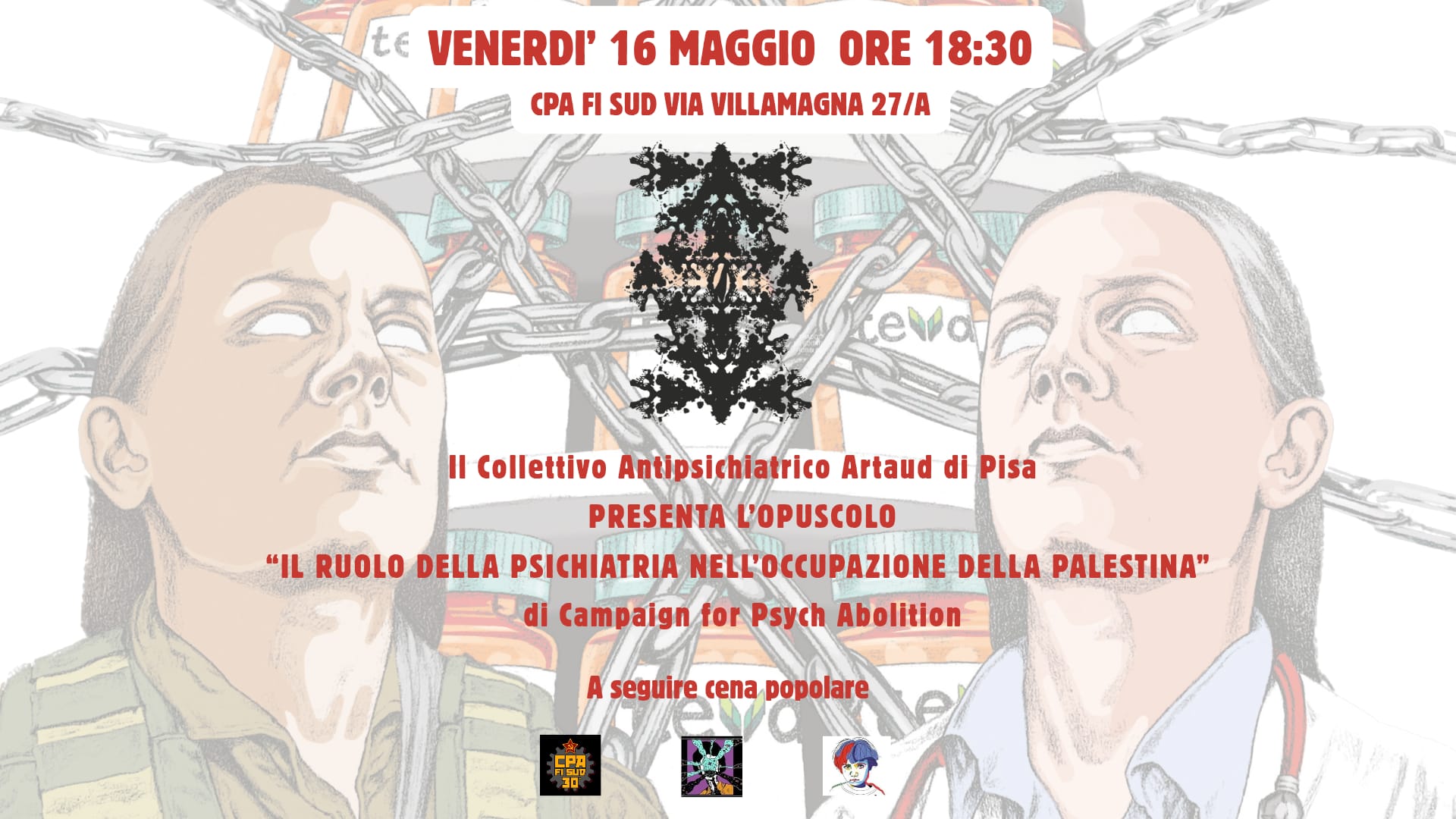 Il ruolo della psichiatria nell'occupazione della Palestina