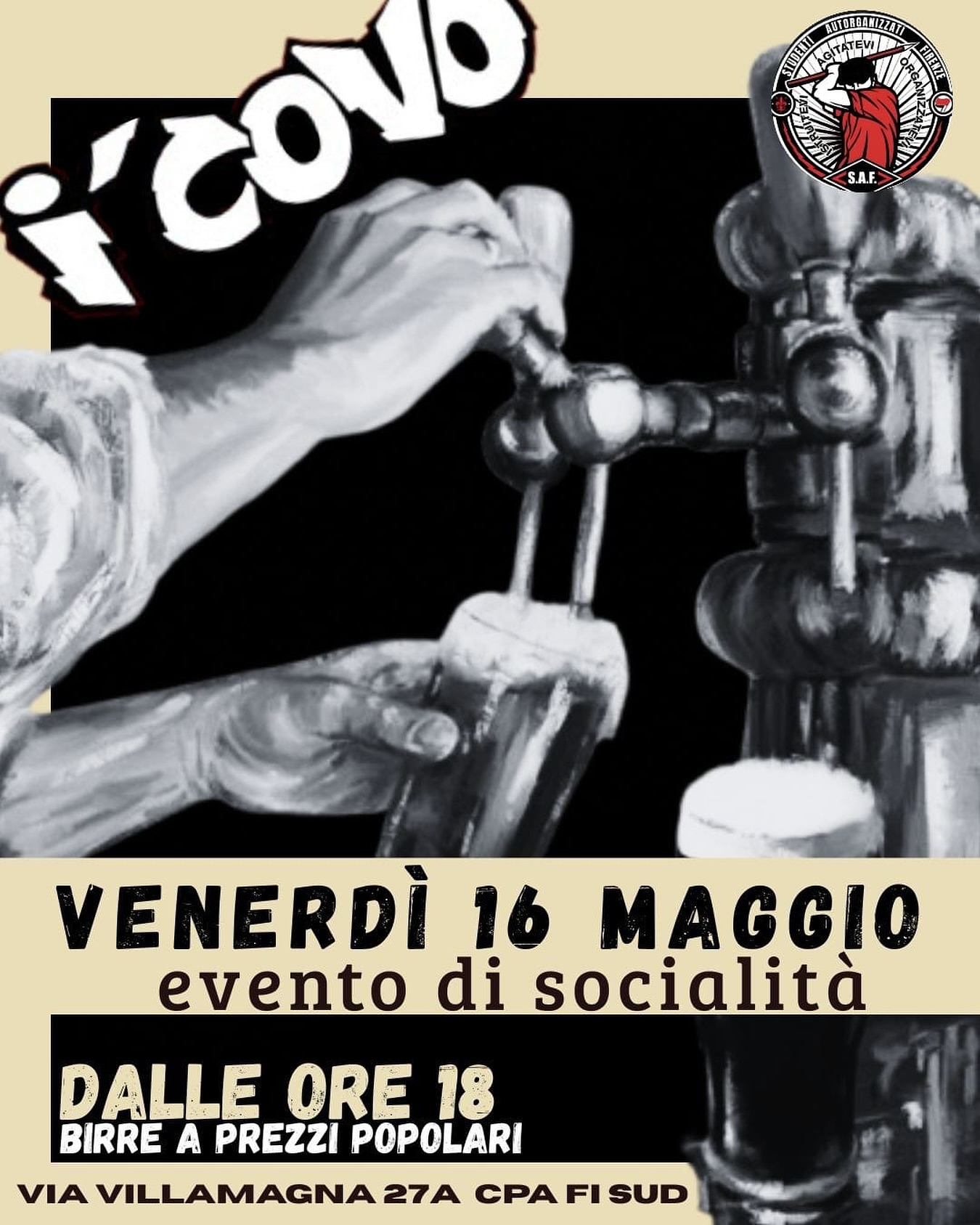 Ritornano i Covi degli Studenti Autorganizzati Fiorentini
