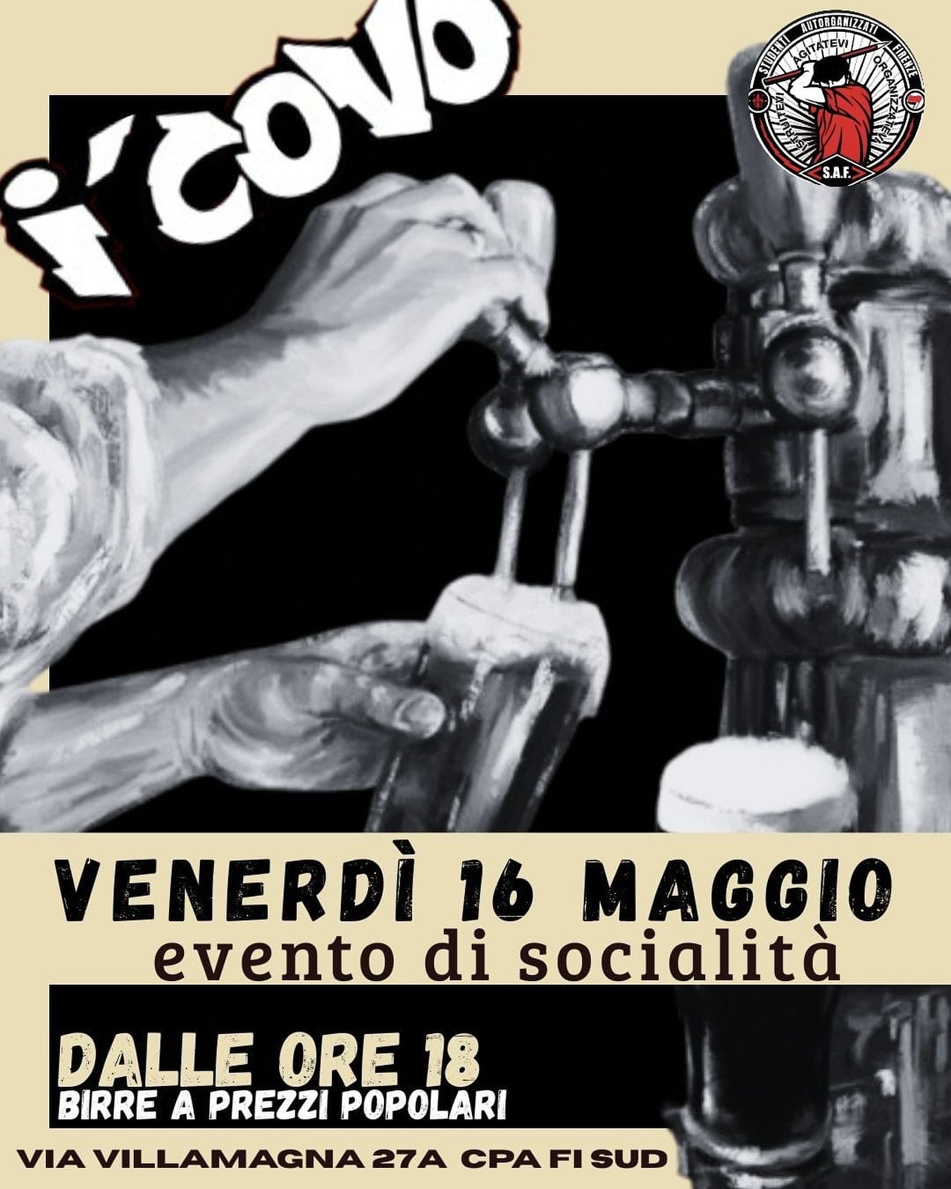 Ritornano i Covi degli Studenti Autorganizzati Fiorentini
