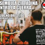 Assemblea cittadina contro la guerra
