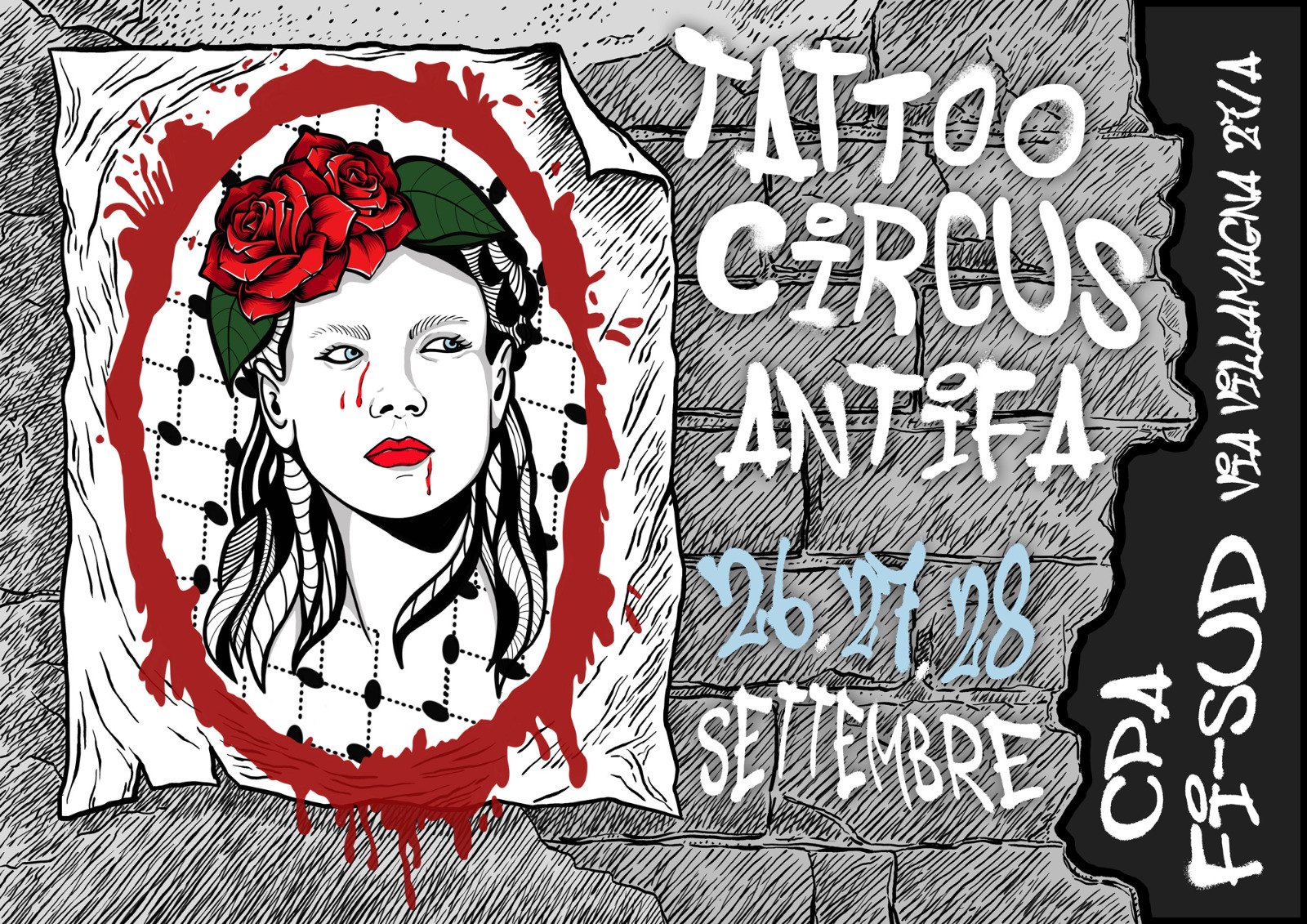 5ª Tattoo Circus Antifa