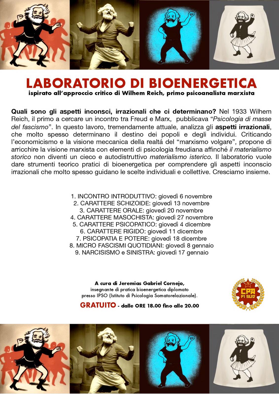 Laboratorio di Bioenergetica