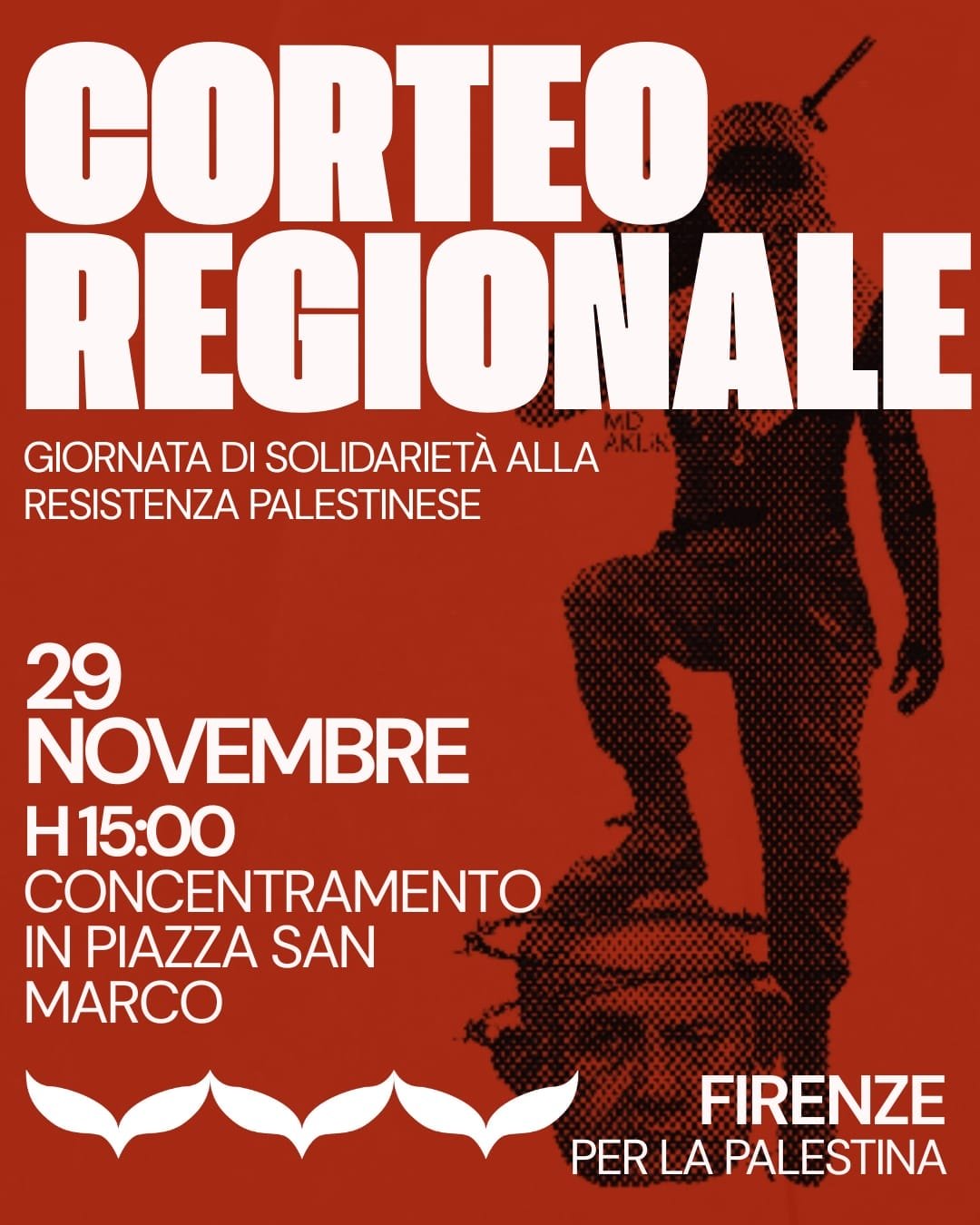 Corteo in solidarietà alla resistenza palestinese