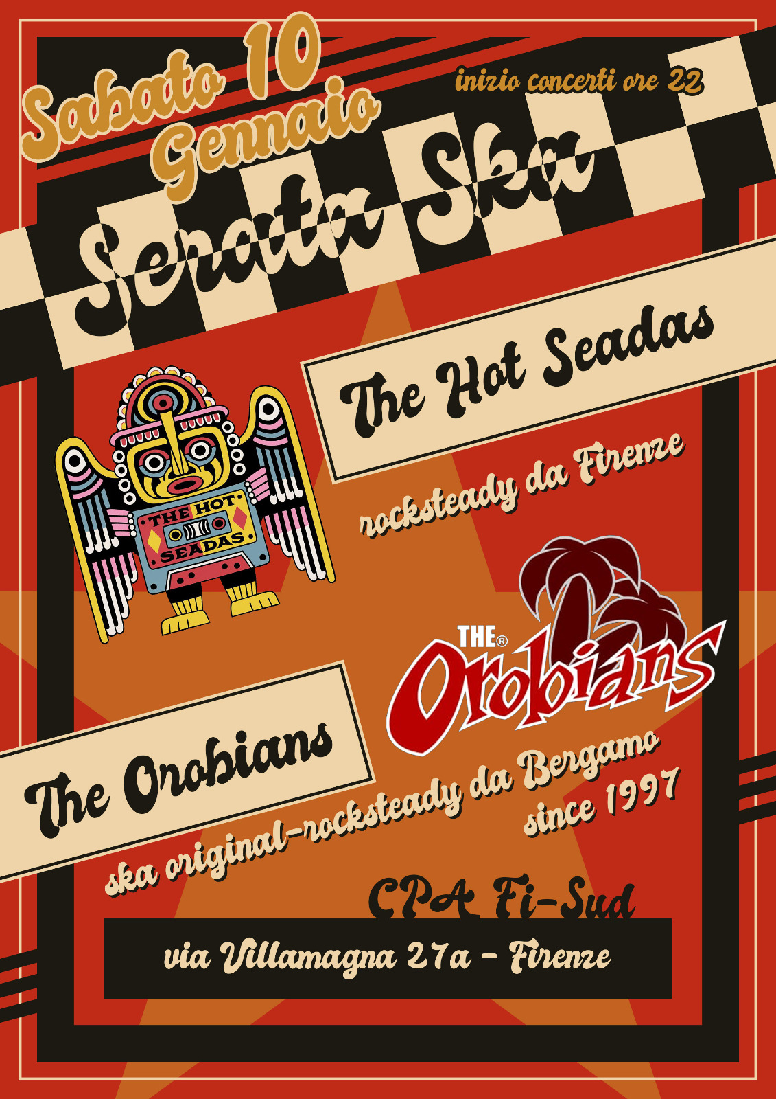 Ska night The Orobians + The Hot Seadas