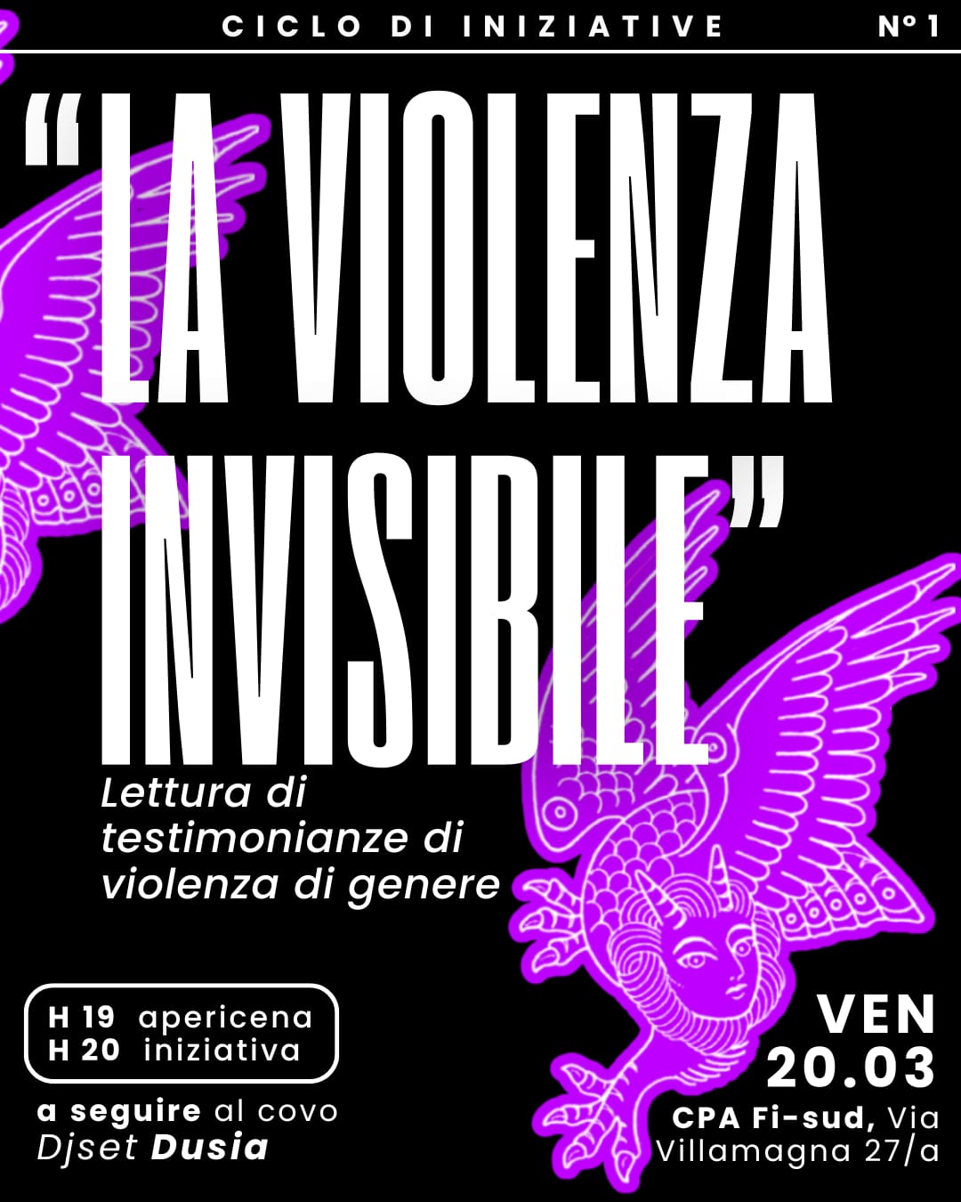 La Violenza Invisibile (1ª iniziativa)