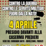 Contro la guerra, contro le servitù militari, fuori dalla NATO!