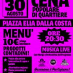 Cena popolare di quartiere 2026