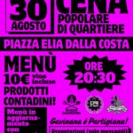 Cena popolare di quartiere 2026