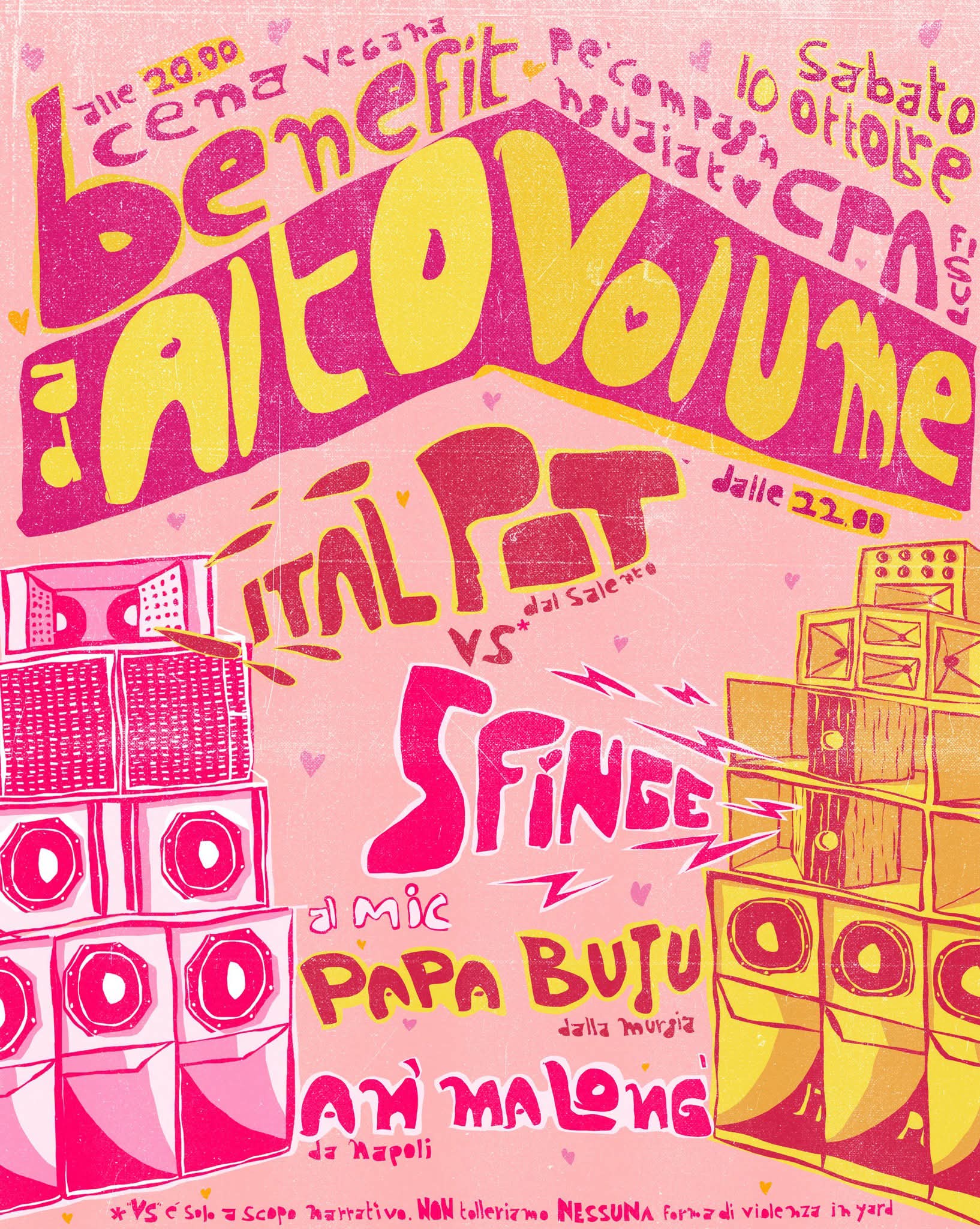 Benefit ad alto volume